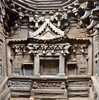 Ngôi mộ gạch hơn 800 năm tuổi được trang trí bằng sư tử, hải quỳ và "thần hộ mệnh"