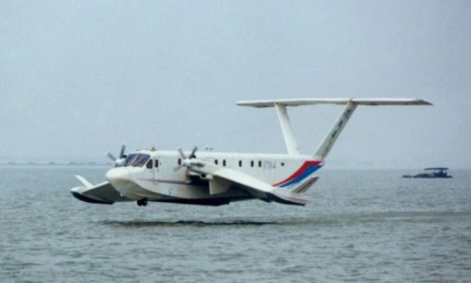 Trung Quốc phát triển máy bay cánh sát đất tốc độ 240km/h