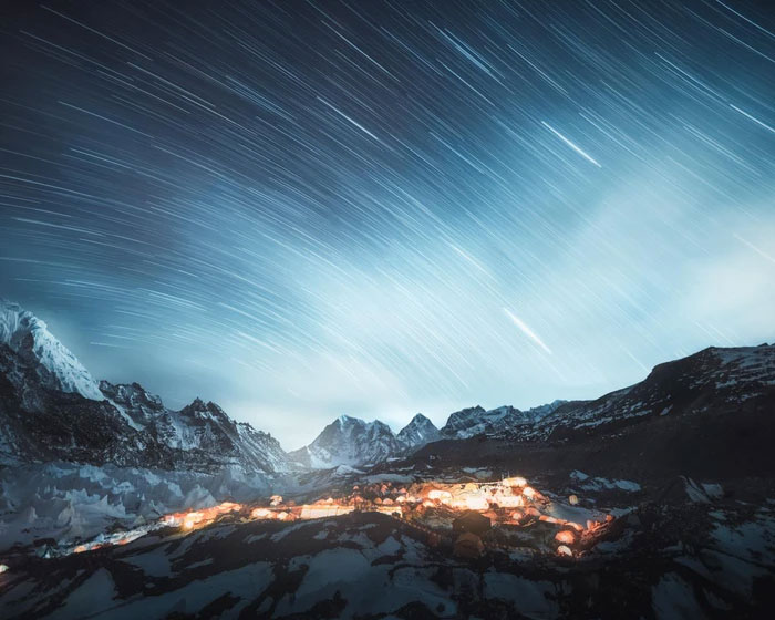 Tại sao đỉnh Everest lại tạo ra tiếng ồn vào ban đêm?