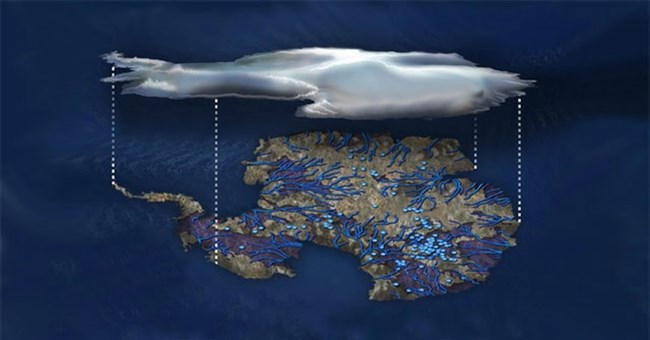 Phát hiện "thế giới khác" ẩn sâu hàng nghìn mét dưới lớp băng ở Nam Cực