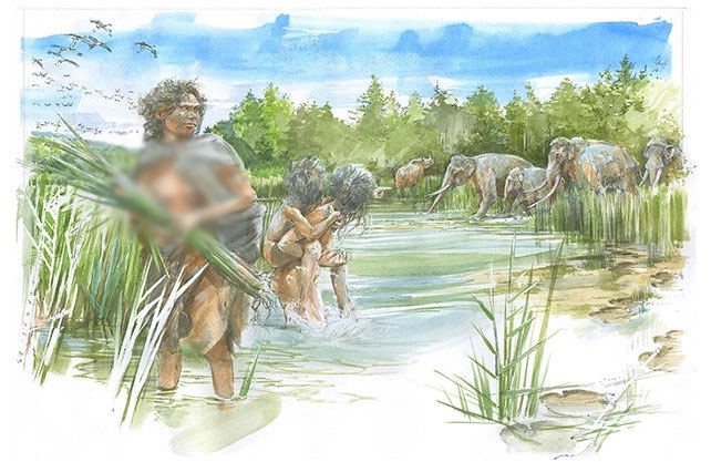 Phát hiện dấu chân tiết lộ cuộc sống con người 300.000 năm trước