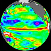 NASA phát hiện dấu hiệu El Nino từ vũ trụ