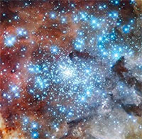 Tìm được ngôi sao "quái vật vũ trụ" lớn gấp 10.000 lần Mặt trời