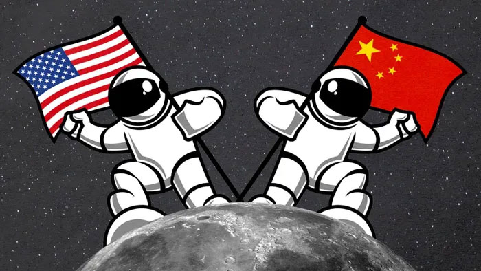 Mỹ và Trung Quốc "dùng chung" Mặt trăng như thế nào?