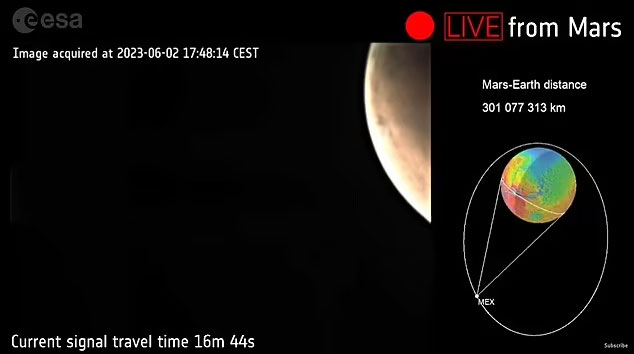 Hình ảnh từ buổi phát trực tiếp đầu tiên từ sao Hỏa