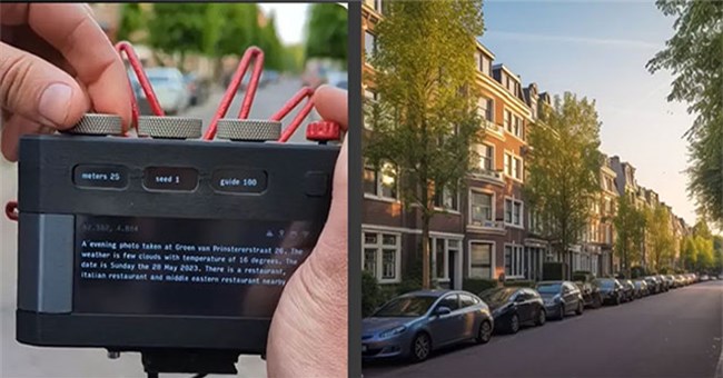 Máy ảnh AI chụp không cần ống kính