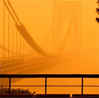 New York ô nhiễm nhất thế giới do cháy rừng Canada