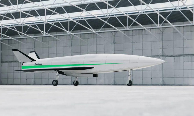 Tiết lộ nguyên mẫu máy bay siêu thanh chạy bằng hydro