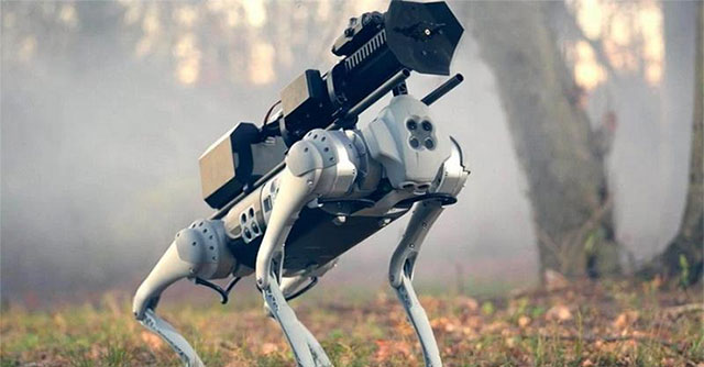 Thermonator - Chó robot phun lửa đầu tiên trên thế giới