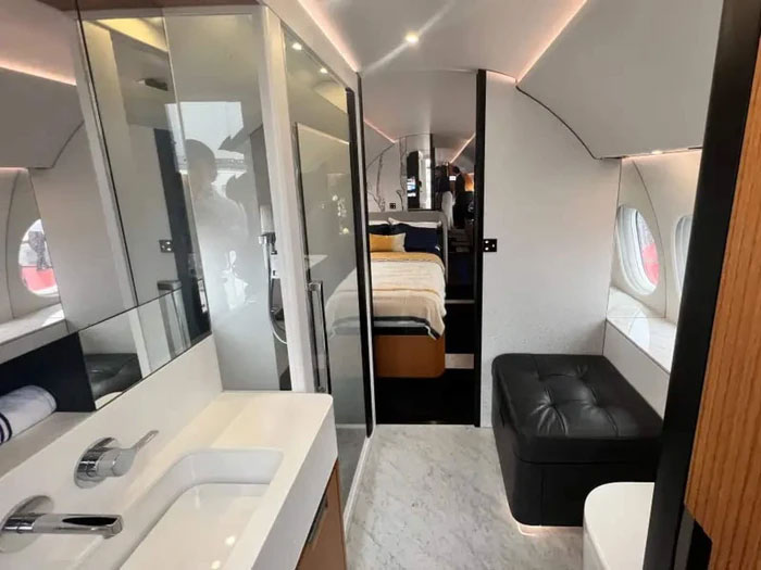 Bên trong chiếc máy bay siêu xa xỉ được mệnh danh là “căn penthouse của bầu trời”