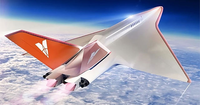 Máy bay chở khách siêu vượt âm bay 8.000km/h