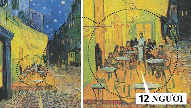 Thông điệp bí ẩn trong bức họa "Cà Phê Vỉa Hè Trong Đêm" của Vincent van Gogh