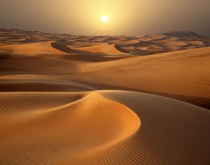 Sa mạc thường được coi là một cảnh quan cằn cỗi và trống rỗng.