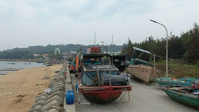 Bão Talim suy yếu khi vào biên giới Việt - Trung