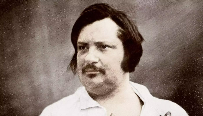 Tiểu thuyết gia người Pháp Honoré de Balzac.