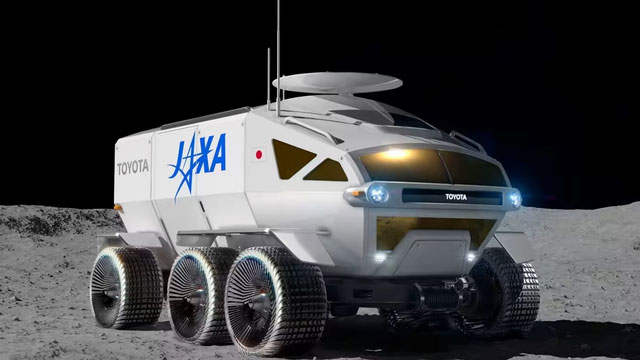 Xe thám hiểm mặt trăng Lunar Cruiser.