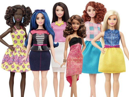 Búp bê Barbie đa dạng về chủng tộc, kích cỡ nhận được sự ủng hộ từ khách hàng