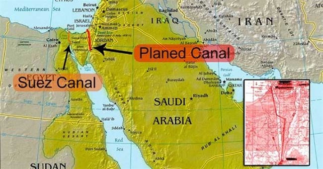 Kế hoạch dùng 520 quả bom hạt nhân tạo kênh đào thay thế Suez