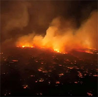 Chùm ảnh biển lửa tại "thiên đường" Hawaii khiến 270 tòa nhà bị thiêu rụi, 53 người chết