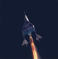 Công ty vũ trụ tư nhân Virgin Galactic lần thứ hai thực hiện chuyến bay du lịch vào không gian