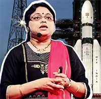 Người phụ nữ giúp Ấn Độ làm nên thành công của tàu khám phá Mặt trăng