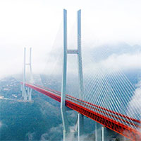Bí ẩn vùng đất toàn cây cầu "khổng lồ" cao nhất thế giới của Trung Quốc 