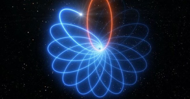 Quỹ đạo kỳ lạ của một ngôi sao quanh lỗ đen một lần nữa chứng minh Einstein đã đúng