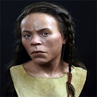 Phục dựng chân dung người phụ nữ ngồi xổm trong mộ 4.200 năm