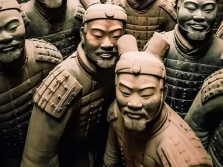 Đội quân đất nung, đội quân Bát Kỳ của Trung Quốc 