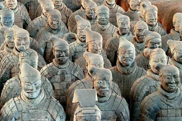 Đội quân đất nung, đội quân Bát Kỳ của Trung Quốc 