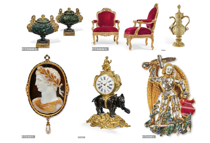 Cận cảnh bộ sưu tập báu vật của gia tộc Rothschild giàu bậc nhất thế giới