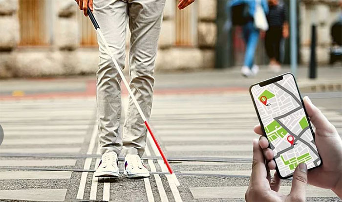 Thiết bị chỉ đường cho người khiếm thị bằng 