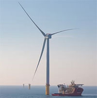 Trang trại điện gió lớn nhất thế giới cung cấp điện cho Anh