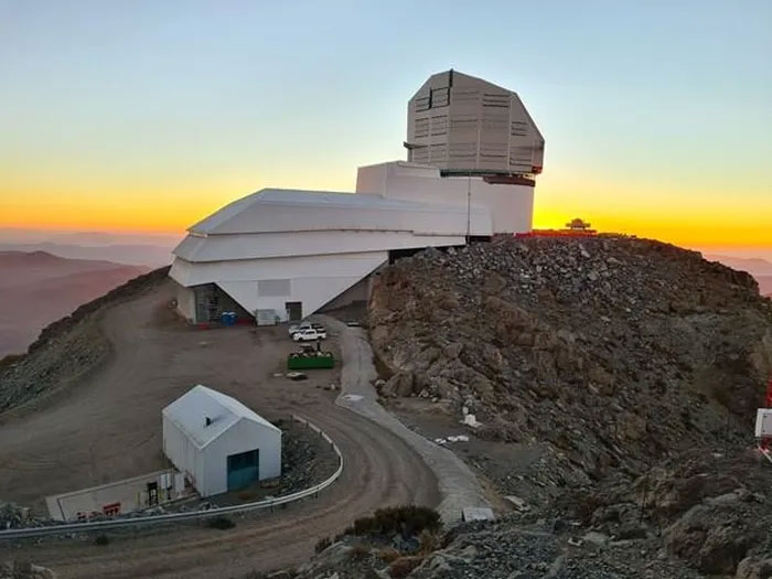  Đài thiên văn Vera C. Rubin đang được xây dựng ở Chile. 