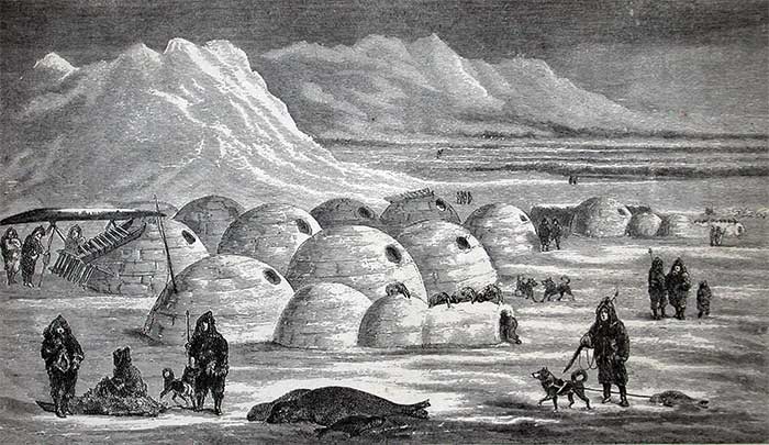 Lều tuyết của người Inuit