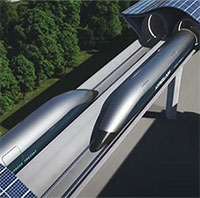 Hệ thống chở hàng Hyperloop tốc độ hơn 1.200km/h
