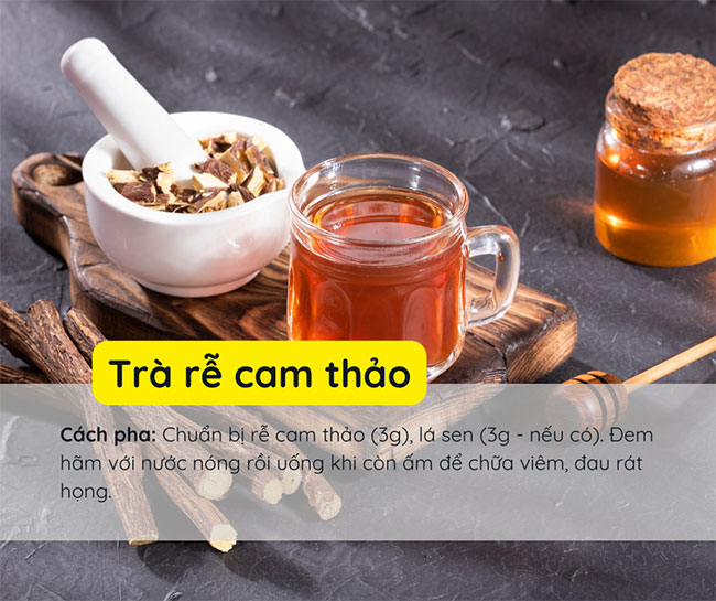 Thời tiết chuyển mùa, uống trà gì để giảm viêm họng?