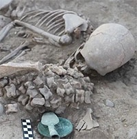 Bí ẩn cô gái được chôn cùng hơn 150 bộ xương động vật