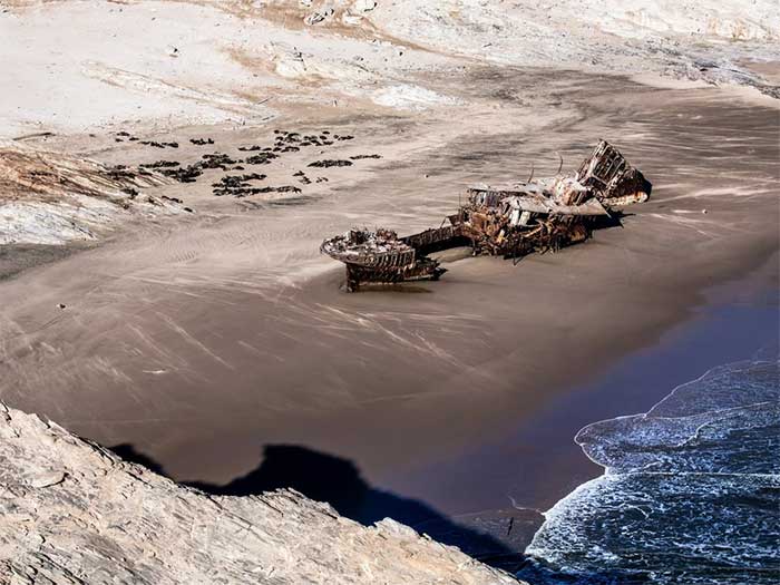 Skeleton Coast tại Namibia - Vẻ đẹp ám ảnh