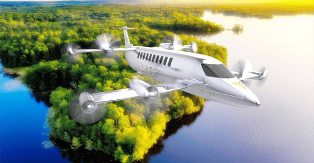 "Xe buýt bay" với phạm vi hoạt động 1.000km