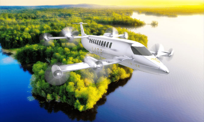 Concept máy bay SkyBus với sức chở 44 người.