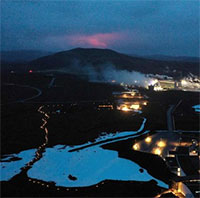 Báo động nguy cơ núi lửa hủy diệt cả thị trấn Iceland