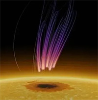 Lần đầu tiên các nhà thiên văn phát hiện cực quang trên Mặt trời