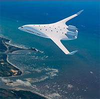 Thiết kế cách mạng hóa hình dáng máy bay tương lai