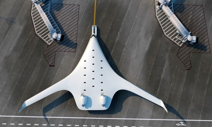 Thiết kế cách mạng hóa hình dáng của máy bay tương lai