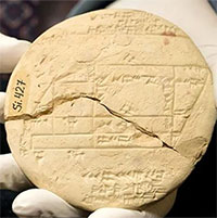 Định lý Pythagore được tìm thấy trên các tấm đất sét của người Babylon cổ đại, có trước thời Pythagoras 1.000 năm