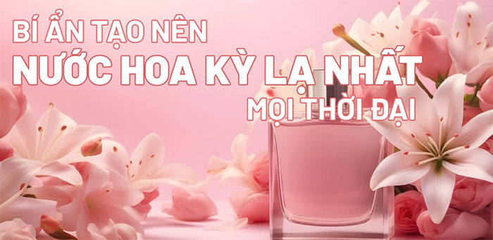 Bí ẩn tạo nên những loại nước hoa kỳ lạ nhất mọi thời đại