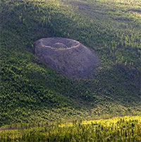 Miệng núi lửa Patomskiy: Kỳ quan thiên nhiên hay tàn tích của UFO cổ đại? 