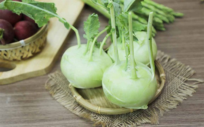 Kohlrabi - "thuốc chữa bách bệnh" Mùa đông ăn vào sẽ có tác dụng đầy đủ