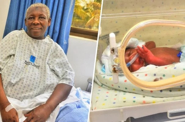  Cụ bà Namukwaya sinh đôi ở tuổi 70 nhờ phương pháp IVF. 